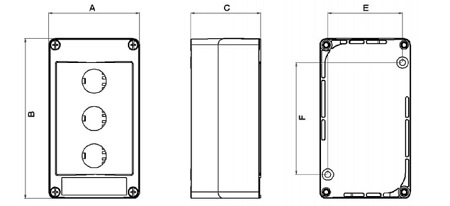 Control Stations - Hazardous Area - Technor XAWE Diagram